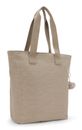 kipling Basic Hanifa Tote Soft Taupe