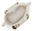 kipling Basic Eyes Wide Open Art Mini Handbag Soft Sand