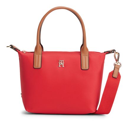 TOMMY HILFIGER Popette Mini Tote Bag Primary Red TOMMY HILFIGER Popette Mini Tote Bag Primary Red