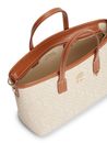 TOMMY HILFIGER TH Monoplay Mini Tote Bag Beige Mix