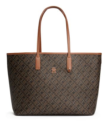 TOMMY HILFIGER TH Monoplay Tote Bag Le Black Mix