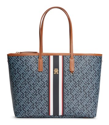 TOMMY HILFIGER TH Monoplay Tote Stripe Le Blue Mix