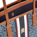 TOMMY HILFIGER TH Monoplay Tote Stripe Le Blue Mix