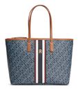 TOMMY HILFIGER TH Monoplay Tote Stripe Le Blue Mix