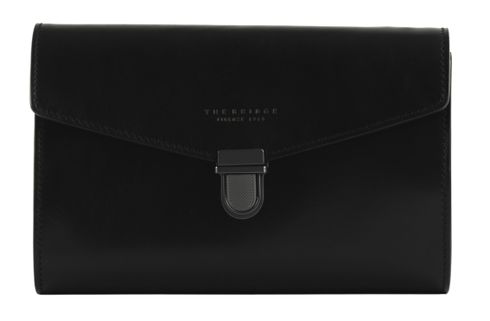 THE BRIDGE 1980 Pouch Nero / Rutenio Scuro