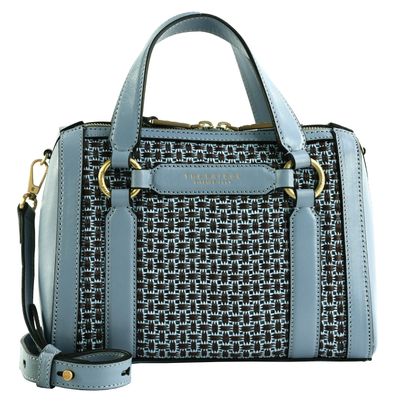 THE BRIDGE Laura W Handbag With Shoulder Strap Acqua / Oro