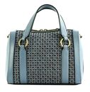 THE BRIDGE Laura W Handbag With Shoulder Strap Acqua / Oro