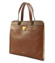 THE BRIDGE Leila Laptop Case Marrone 14 / Oro