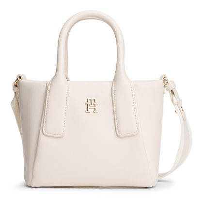 TOMMY HILFIGER TH Essential Mini Tote Soft Cream