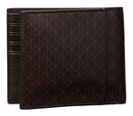 Calvin Klein Emblem Aop Coated Billfold W / Co Wallet Mulch