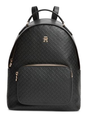 TOMMY HILFIGER TH Daily Backpack Mono Black TOMMY HILFIGER TH Daily Backpack Mono Black