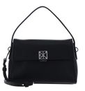 Calvin Klein Emblem HW Pebble Shoulder Bag 25 Black