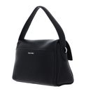 Calvin Klein Emblem HW Pebble Shoulder Bag 25 Black