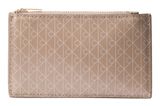Calvin Klein Emblem Top Zip Cardcase Desert Taupe Aop
