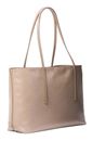 Calvin Klein Coated Emblem Shopper Desert Taupe Aop