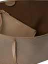 Calvin Klein Coated Emblem Shopper Desert Taupe Aop