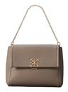 Calvin Klein Emblem HW Pebble Crossbody Bag Desert Taupe