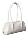 Calvin Klein Emblem Trio Shoulder Bag White Alyssum