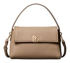 Calvin Klein Emblem HW Pebble Shoulder Bag 25 Desert Taupe