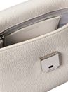 Calvin Klein Emblem HW Pebble Crossbody Bag White Alyssum