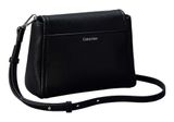 Calvin Klein Emblem HW Pebble Crossbody Bag Black