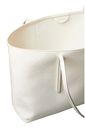 Calvin Klein Coated Emblem Shopper Lily White AOP