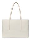 Calvin Klein Coated Emblem Shopper Lily White AOP