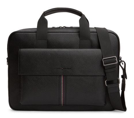 TOMMY HILFIGER TH Central Computer Bag Black