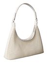 Calvin Klein Emblem Mesh Shoulder Bag White Alyssum