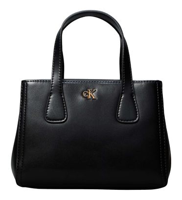 Calvin Klein CK Mini Tote Crossbody Bag Black