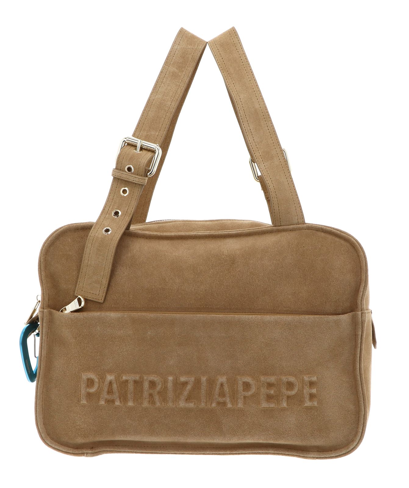 PATRIZIA PEPE Borsa / Bag Sand Beige Suede