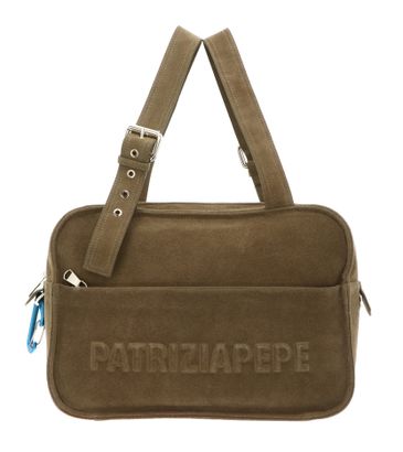 PATRIZIA PEPE Borsa / Bag Olive Suede