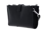 DKNY Alanna Crossbody Wallet Black / Silver
