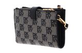 DKNY Alanna Crossbody Wallet BK Logo - BK