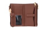 DKNY Alanna Crossbody Wallet Chino / Hot Cocoa
