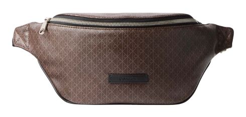 Calvin Klein Emblem Aop Coated Waistbag Mulch AOP