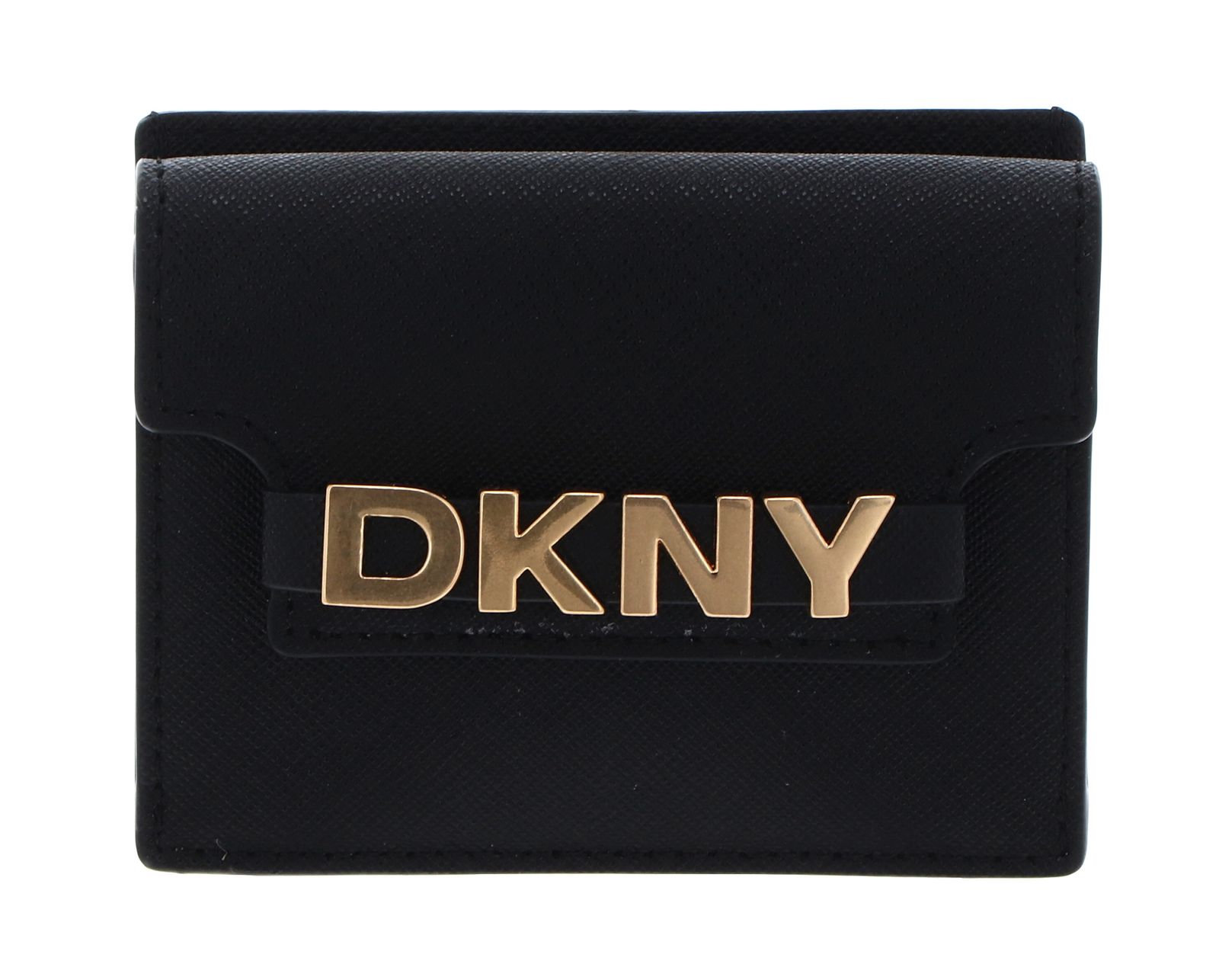 DKNY Avril Card Case Blk / Gold DKNY Avril Card Case Blk / Gold