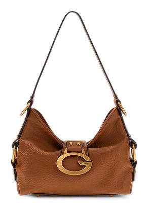 GUESS Camden Mini Shoulder Bag Cognac