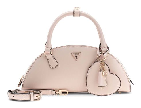 GUESS Isobel Dome Satchel Light Rose