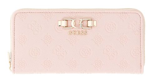 GUESS Anise SLG Zip Around Wallet L Light Rose Logo GUESS Anise SLG Zip Around Wallet L Light Rose Logo