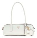 GUESS Isobel Small Shoulder Satchel White