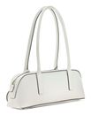 GUESS Isobel Small Shoulder Satchel White