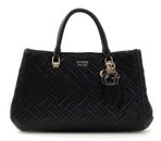 GUESS Sally Triple Compartment Satchel Black