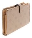 GUESS Anise SLG Double Zip Organizer Dark Taupe Logo