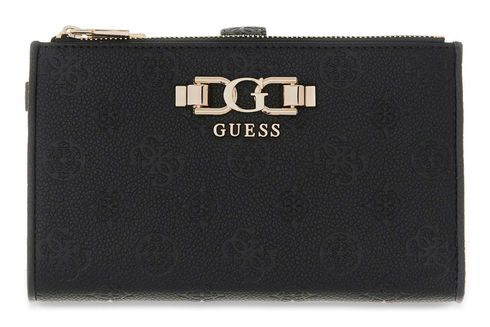 GUESS Anise SLG Double Zip Organizer Black Logo