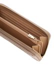 GUESS Anise SLG Zip Around Wallet L Dark Taupe Logo