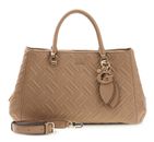 GUESS Sally Triple Compartment Satchel Beige