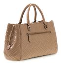 GUESS Sally Triple Compartment Satchel Beige
