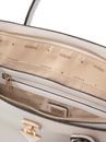 GUESS Patsie Two Compartment Satchel Cream White