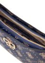 GUESS Emelie Logo Top Zip Shoulder Bag Navy Logo GUESS Emelie Logo Top Zip Shoulder Bag Navy Logo